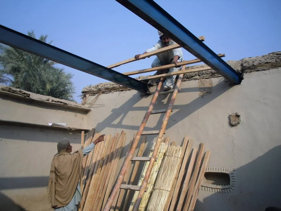 Shelter rehabilitation work